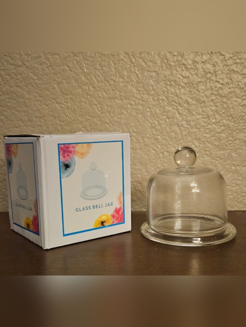 Extra Small Glass cloche or Display dome